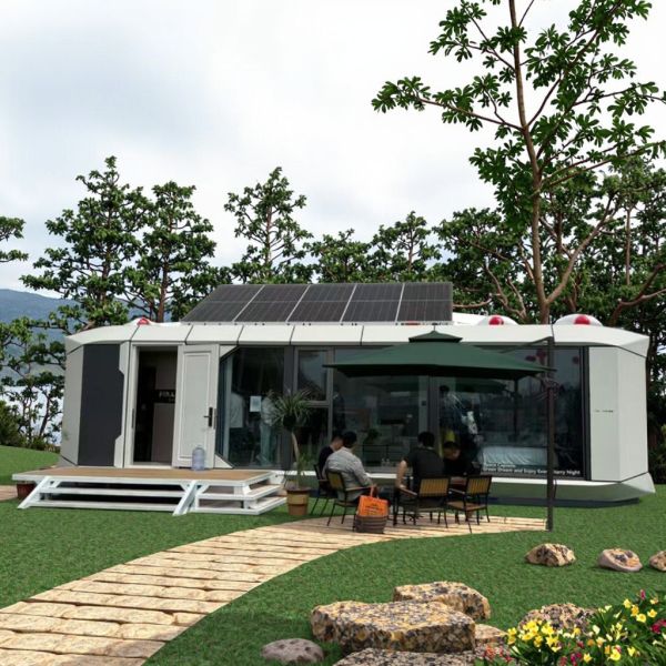 ﻿Romantic Star House Mobile Home Chinese Style Steel Structure with Waterproof