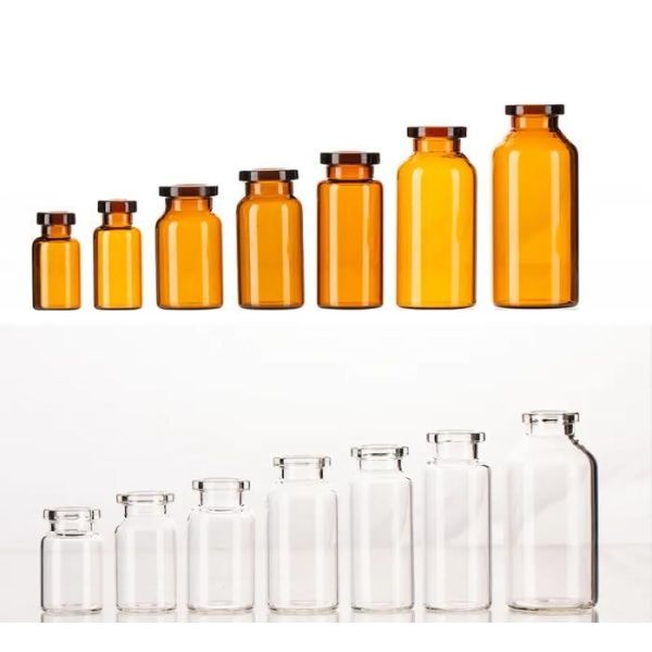 5ml 10ml 20ml Amber Clear Sterile Injection Brown Empty Pharmaceutical Injection