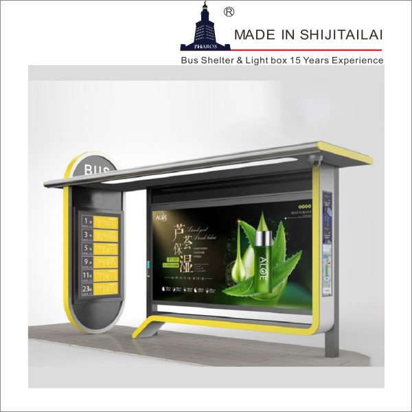 Quality HDG Modern Bus Shelter wholesale