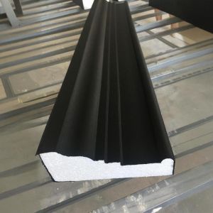 Door Wall Exterior Window Stucco Trim White Flat Ornament Cornice Panel