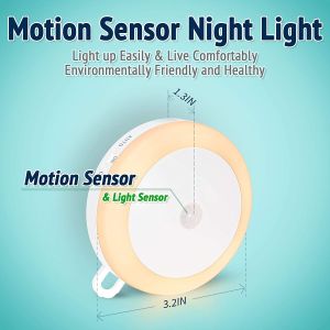 50lm 2800K USB Rechargeable Motion Sensor Light 1W With Hanger