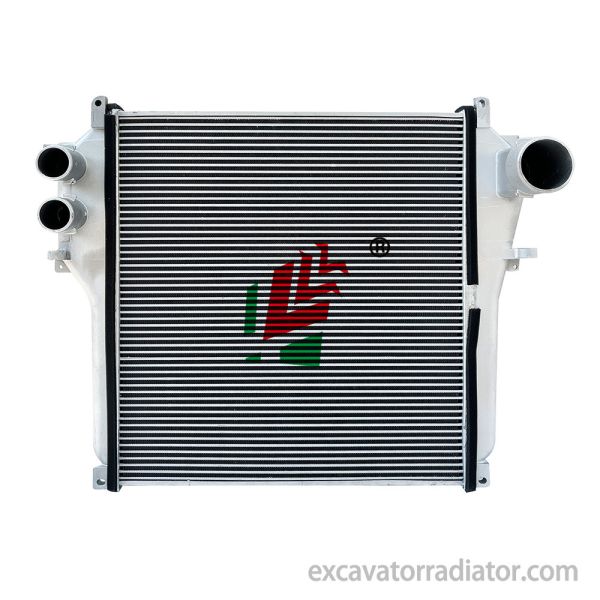 Dual Port Intercooler For Hino Trucks High-quality Aluminum Core Trucks Heat Dissipation Intercooler Automotive Accessor