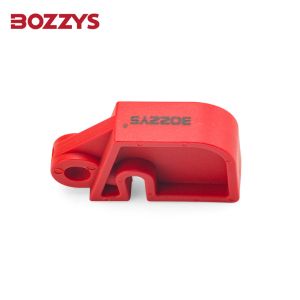 Universal Non-conductive circuit breaker lockout with tightening screw Suitable