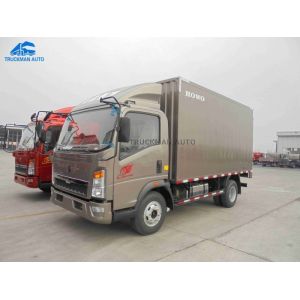 154hp Sinotruk Container Howo Light Truck 8 Tons With Euro 3 Cummins Engine