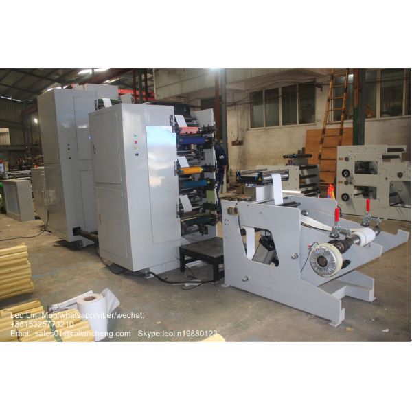 Automatic Varnish Laminated High Speed Flexo Printing Machine Adopts Tile Air