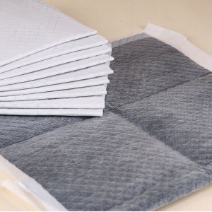 Convenient 5 Ply Core Disposable Pet Pee Pads with Activated Bamboo Charcoal