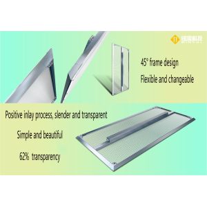 4500CD/Sqm Transparent LED Video Wall Screen Energy Saving