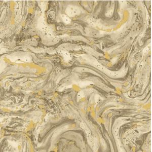 Solid Metallic Wall Covering 1m Wide X 10m Long Waterproof Geometric Wall