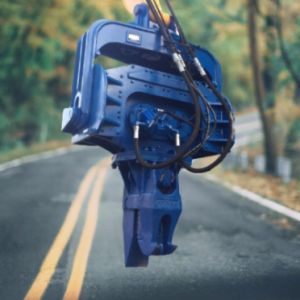 3200 RPM Hydraulic Pile Driving Machine Quick Speed Reliable Performance