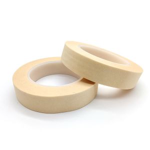 Temperature Resistant Crepe Paper Tape 5.2mil Thickness Rohs Approved