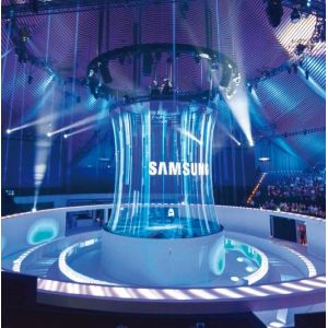 Magic Display 3D Holo Gauze Screen Hologram Mesh Screen Width 80m Holographic