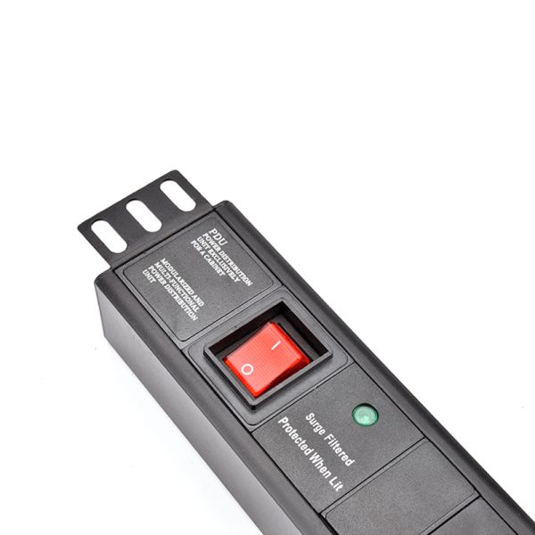 5 Way South Africa Type PDU Extension Socket With On/Off Switch, Overload Protector