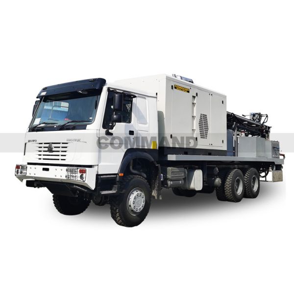 Quality 300 meters drilling rig all hydraulic top head with air compressor and mud pump wholesale