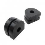 Custom rubber molding plug parts PP or black ABS material ,OEM orders welcome