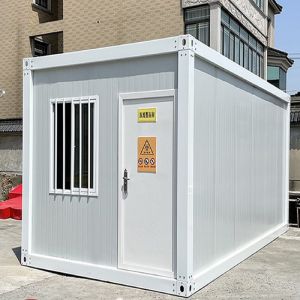 Galvanized Steel Frame Portable Folding Shipping Container House For Mobile Home