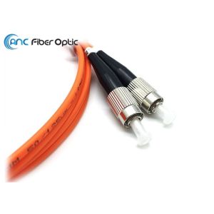 FC To LC Fiber Optic Patch Cord LSZH Duplex 3.0mm OM1 OM2 OM3 OM4 OM5