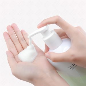 Recycled Cosmetic Packaging Plastic Foam Bottle 500ml PET Liquid Soap Foam