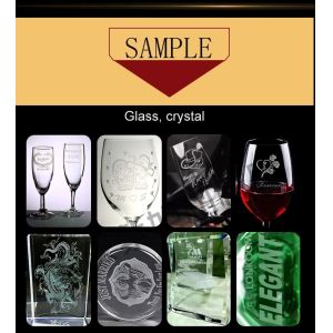 Crystal Subsurface Laser Etching Systems , Photo / Glass UV Etching Machine