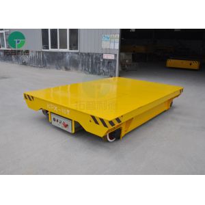 Large Capacity Warehouse Battery Drive Transfer Cart Supplier On Rail