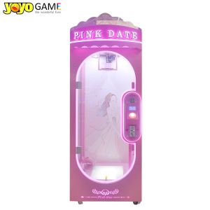 Customized Pink Date Win A Prize Cut Ur Prize Arcade Game Cut Machine For Sale