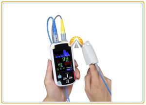 China Wireless Bluetooth Handheld Pulse Oxygen Meter Small 10X20X15CM Dimension on sale