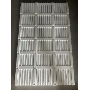 Muck-leaking plate Filter plate Ceiling insulation Suspended ceiling Drainage