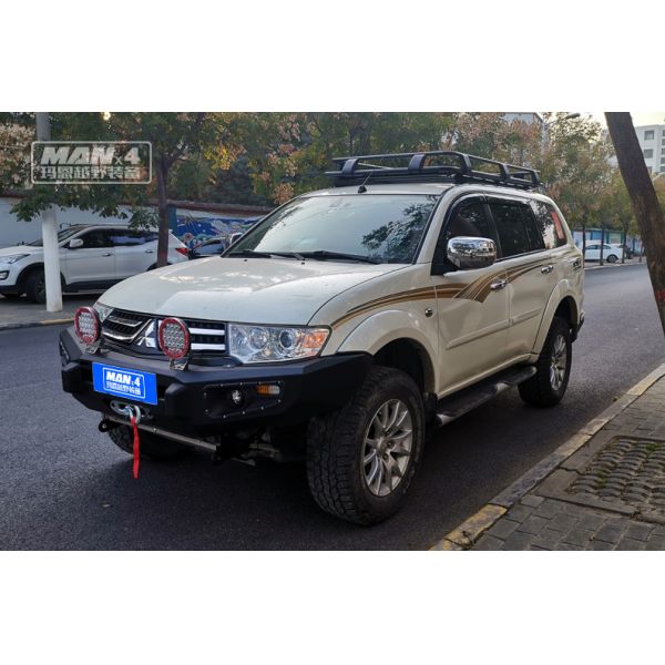 No Loop Front MITSUBISHI Bull Bar Bumper For Pajero Sport 2006