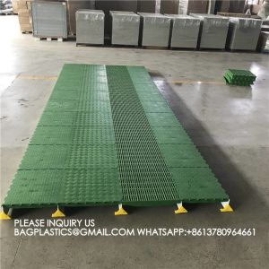 600*600mm Plastic Slats Blind Floor For Pig Farrowing Crate Equipment automatic