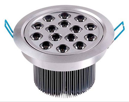 15W AC 85V~265V Bridgelux / Edsion / SCC Dimmable Pure White Led Recessed