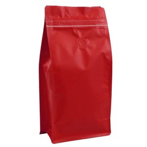 Cheap Aluminum Foil Coffee 1000g Flat Bottom Bag Packaging Tea Packaging Pouch With Valve for sale