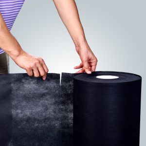 Spunbond Pp Black Grey Non Woven Upholstery Dust Cover 65gram With Or Without