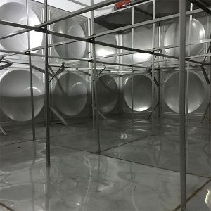 Modular Welding Water Tank Square Assembly For Cold / Hot Water Storage