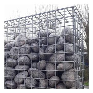 Garden Decorative Hot Dip Galvanized Metal Welded Gabion Box System