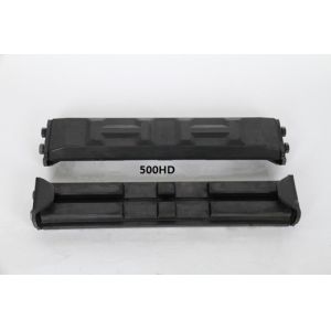 ISO9001 Certificate Clip On Rubber Track Pads 450HB / 500HD Excavator Machinery