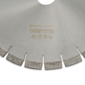 High Cutting Speed Diamond Tools for Granite Marble Cutting D400mm Diamond Saw