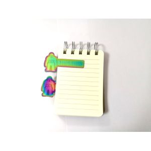 Custom Laser Cut Flat Metal Students Library Bookmark  Durable 304 Stainless Steel