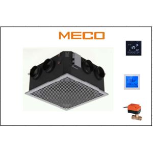 CE Certificated Cassette Fan Coil Unit Two Tube System 500CFM Four Side Air