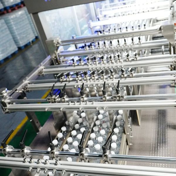 Quality Automatic Single Double Layer Stacking Half Tray Shrink Wrapping Machine with 30-260 Cartons/Minute Capacity wholesale