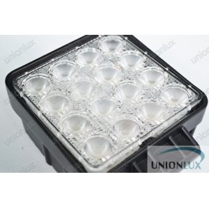 3120lum 48w Led Off Road Lights, 6000k 12v Led Work Lights For Trucks, Tractors