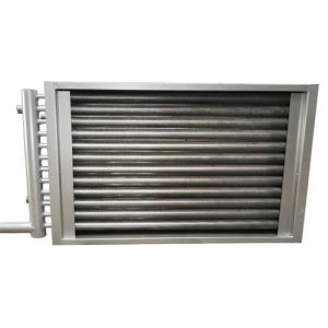 SQR Series Auxiliary Machine 512mm Finned Tube Heat Exchanger For Fresh Produce