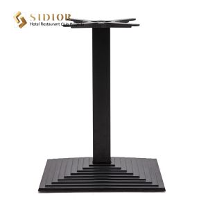 Customized Modern Dining Table Pedestal Base H72cm Dining Room