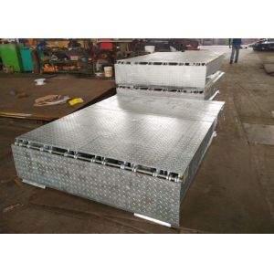 Hot Dip Galvanized Hydraulic Electric Dock Leveler With Bumpers
