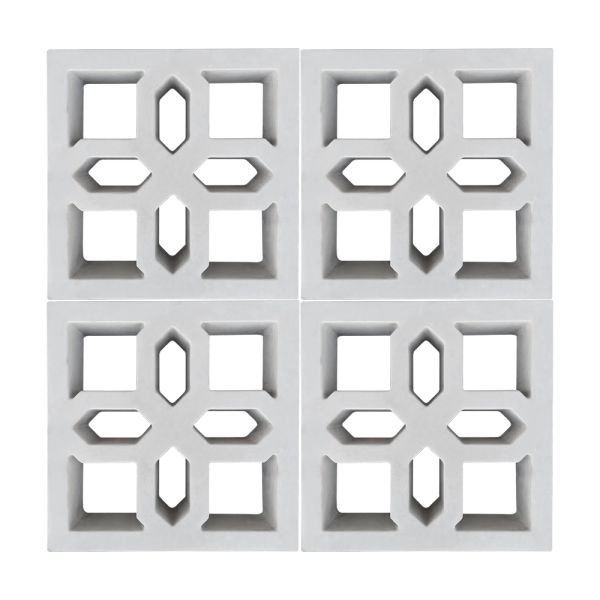 Quality Decoration Material Ventilation Brick Cement Block Panel Wall Tile wholesale