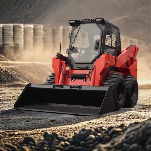 EPA CE Small Skid Steer Loader Minicargador 1400kg Skid Steer Stone Picker Skid