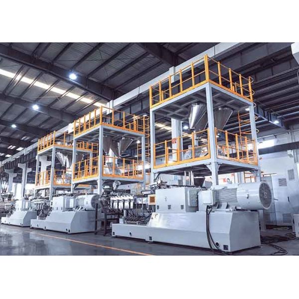 LFT-D Long Glass Fiber Thermoplastic Extrusion Machine Co-Rotating Twin Screw