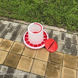 10L Capacity Geese Chicken Feeder Plastic For Poultry