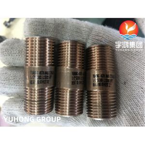 ASTM B151 C70600 Copper Nickel Forged Threaded Pipe Fitting B16.11