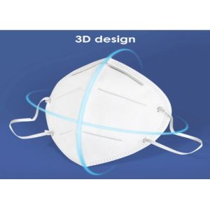 5ply Foldable Kn95 Mask Stock 50000pcs With CE & FDA Certificate No Irritation