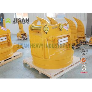 High Temperature Excavator Round Lifting Magnet For Scraps Attachment