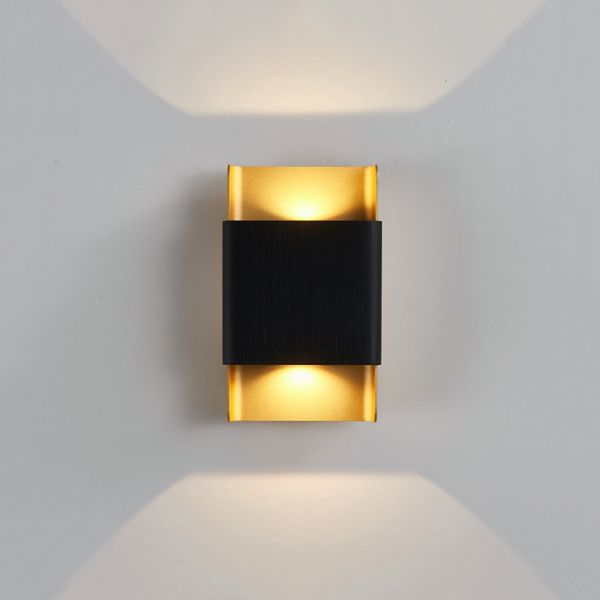 6W Creative Nordic Double Head Wall Lamp LED Up and Down Beacon Bi-Directional